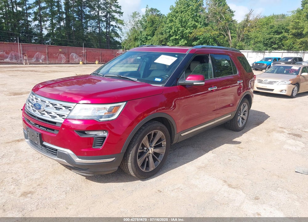 2018 FORD EXPLORER VIN: 1FM5K7F85JGB35226