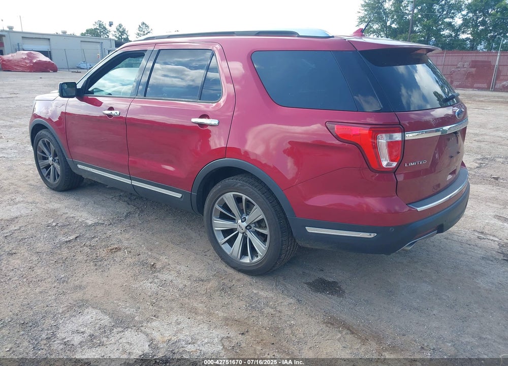 2018 FORD EXPLORER VIN: 1FM5K7F85JGB35226