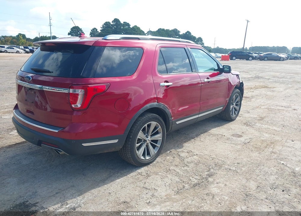 2018 FORD EXPLORER VIN: 1FM5K7F85JGB35226