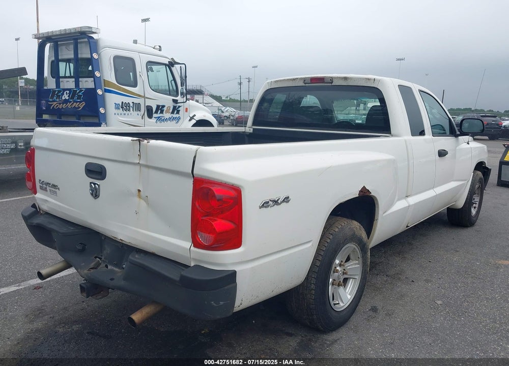 2008 DODGE DAKOTA SXT/BIGHORN/LONESTAR VIN: 1D3HW32K78S638626