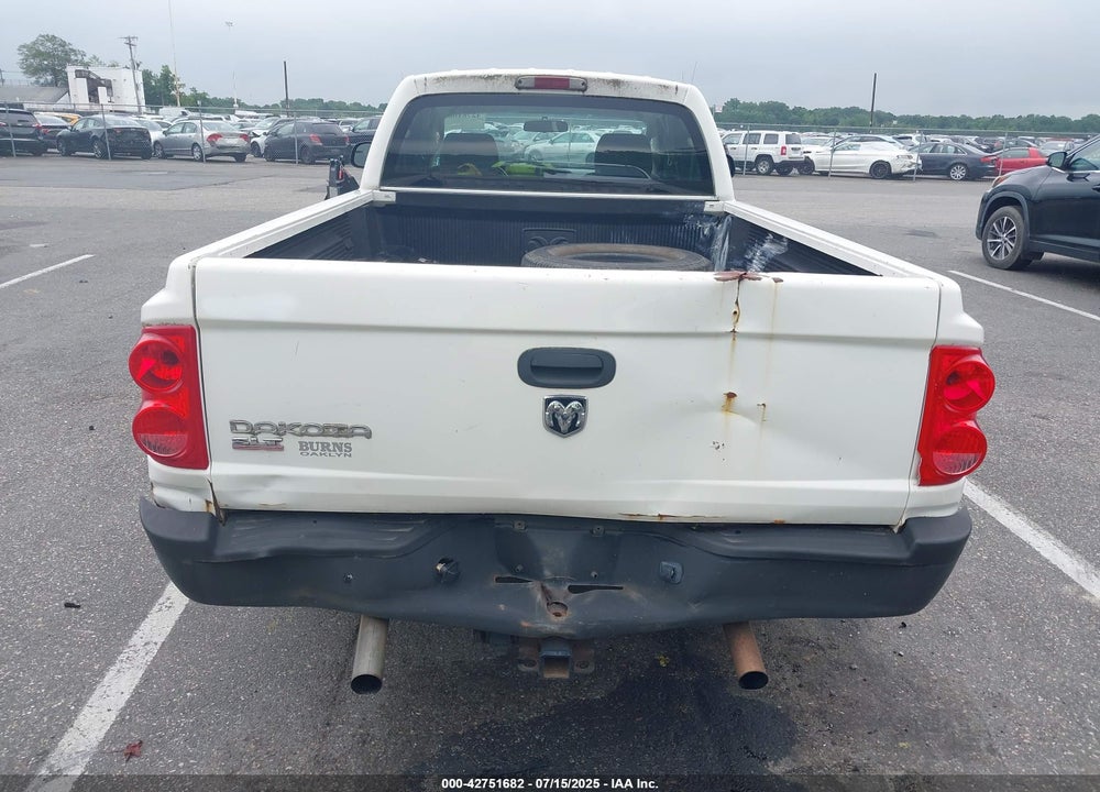 2008 DODGE DAKOTA SXT/BIGHORN/LONESTAR VIN: 1D3HW32K78S638626