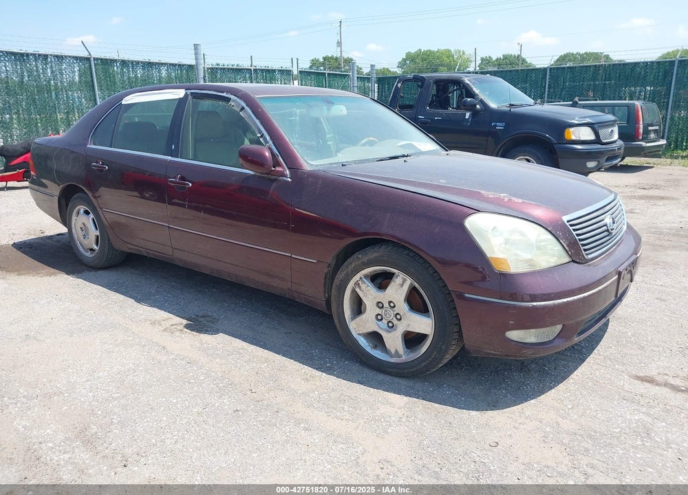 2002 LEXUS LS 430 VIN: JTHBN30F420087757