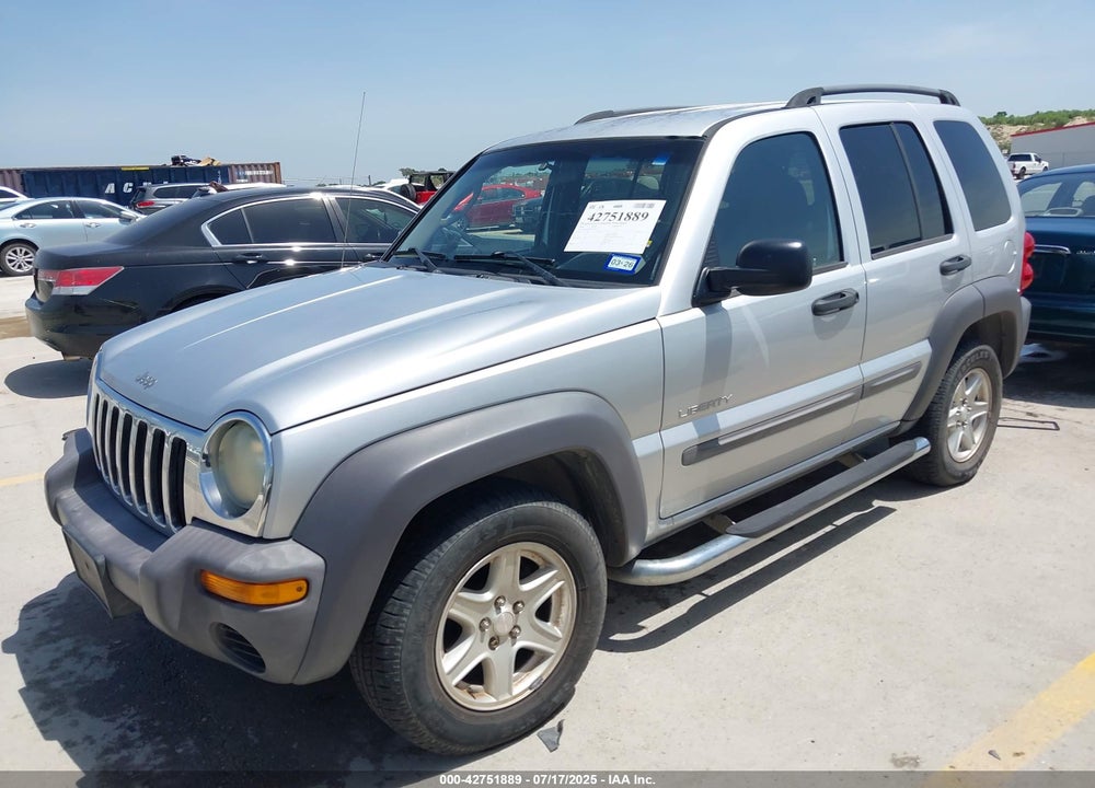 2004 JEEP LIBERTY SPORT VIN: 1J4GK48K64W120503