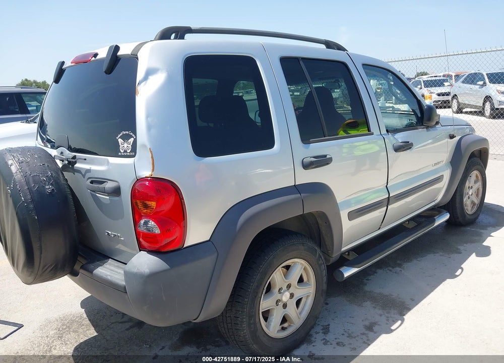 2004 JEEP LIBERTY SPORT VIN: 1J4GK48K64W120503
