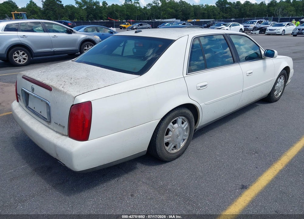 2005 CADILLAC DEVILLE LIVERY VIN: 1G6KD54Y95U109800