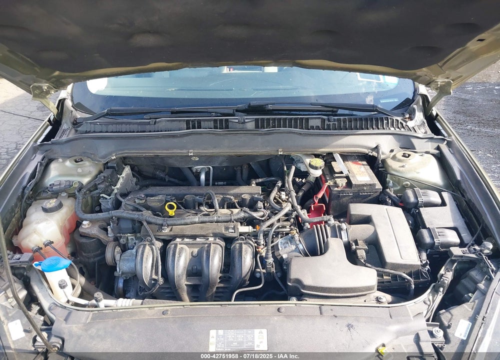 2013 FORD FUSION VIN: 3FA6P0G70DR126797