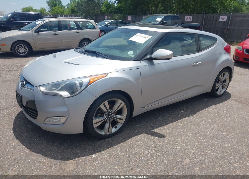 2013 HYUNDAI VELOSTER VIN: KMHTC6AD3DU102606