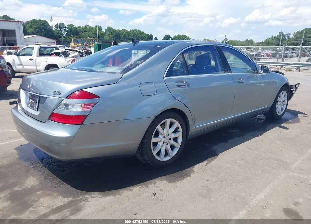 2007 MERCEDES-BENZ S CLASS VIN: WDDNG71X47A113692
