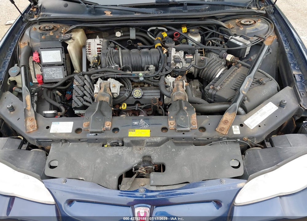 2001 CHEVROLET MONTE CARLO SS VIN: 2G1WX15K319324081