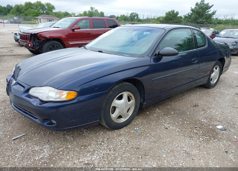 2001 CHEVROLET MONTE CARLO SS VIN: 2G1WX15K319324081