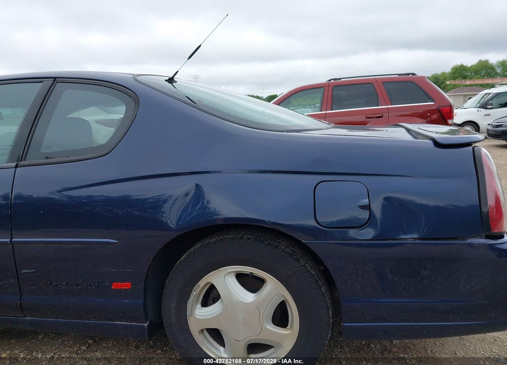 2001 CHEVROLET MONTE CARLO SS VIN: 2G1WX15K319324081