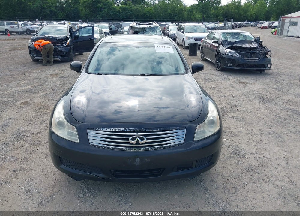 2008 INFINITI G35X VIN: JNKBV61F88M254588