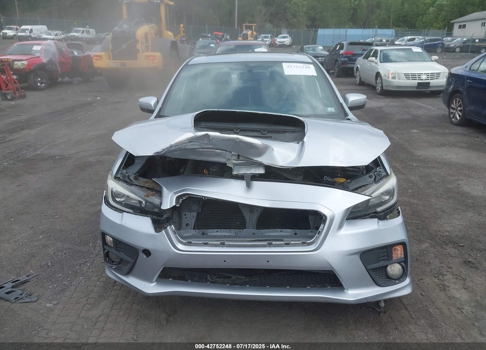 2016 SUBARU WRX VIN: JF1VA1L60G9803492