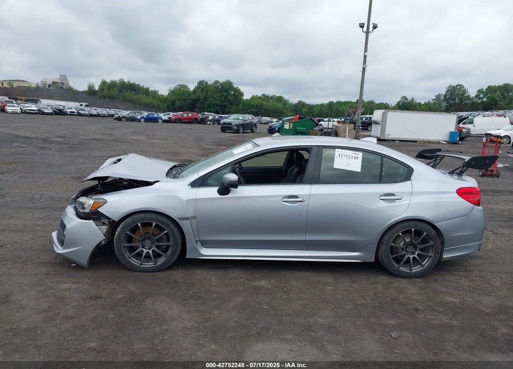 2016 SUBARU WRX VIN: JF1VA1L60G9803492