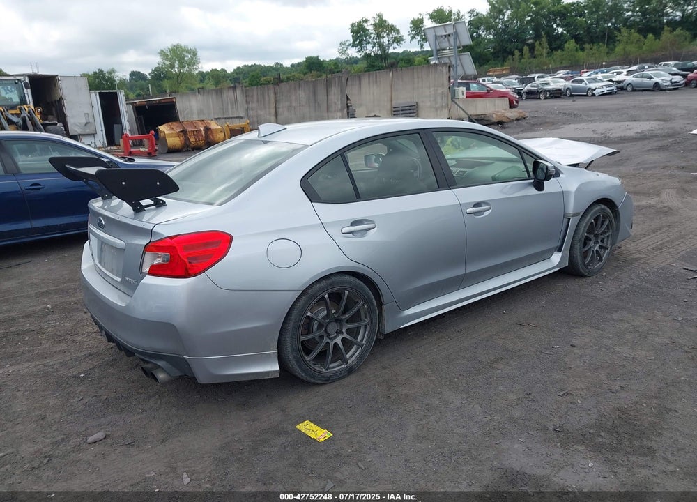 2016 SUBARU WRX VIN: JF1VA1L60G9803492