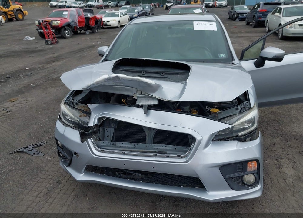 2016 SUBARU WRX VIN: JF1VA1L60G9803492