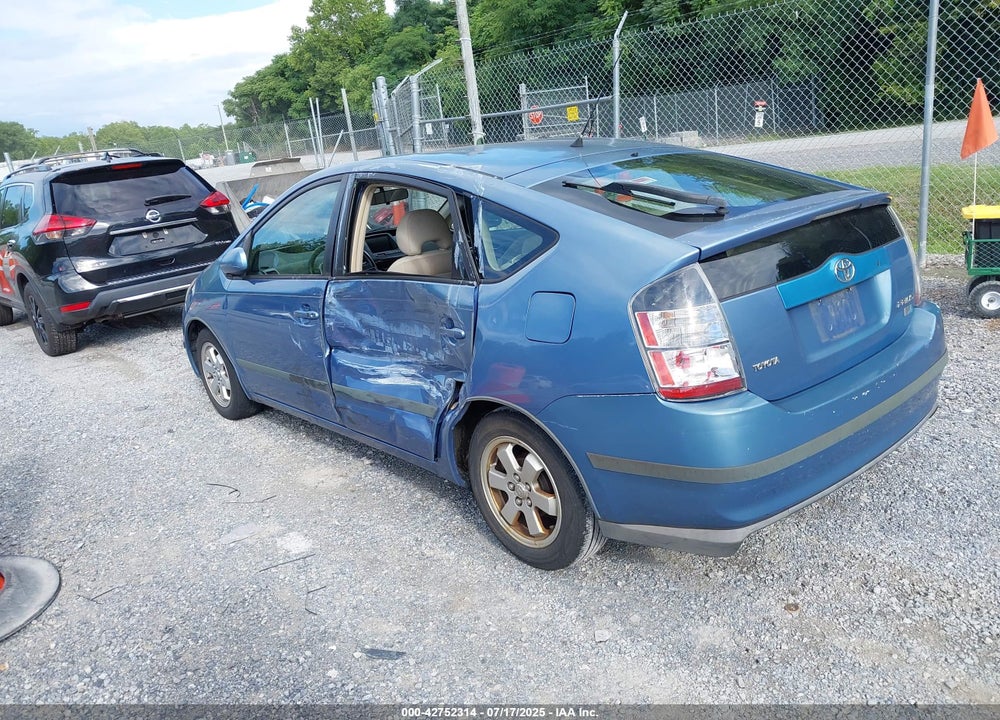 2005 TOYOTA PRIUS VIN: JTDKB20U057032236