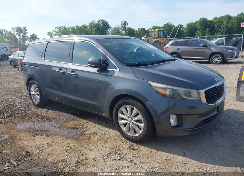 2016 KIA SEDONA EX VIN: KNDMC5C15G6140613