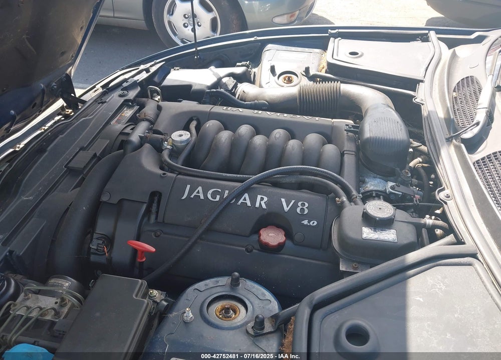 2000 JAGUAR XK8 VIN: SAJJA42C5YNA02796