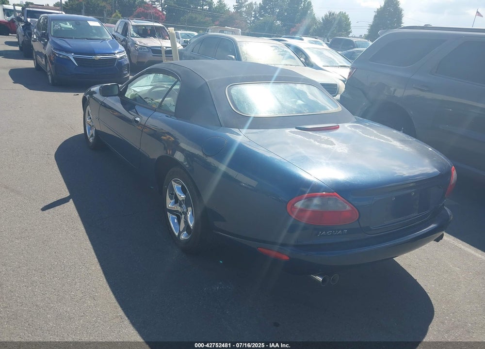 2000 JAGUAR XK8 VIN: SAJJA42C5YNA02796