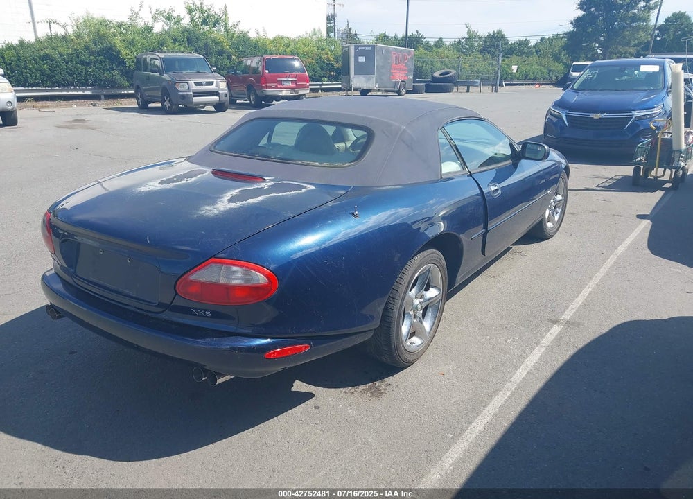 2000 JAGUAR XK8 VIN: SAJJA42C5YNA02796