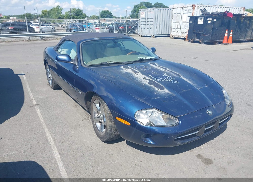 2000 JAGUAR XK8 VIN: SAJJA42C5YNA02796