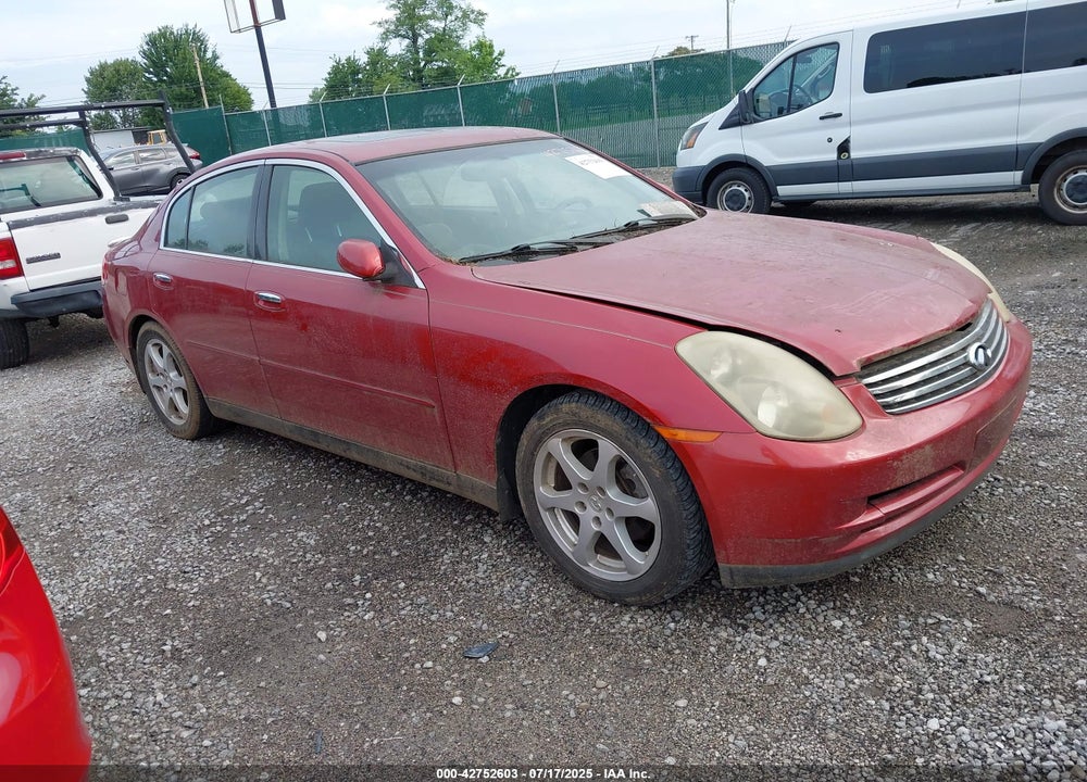 2004 INFINITI G35 VIN: JNKCV51E04M110470
