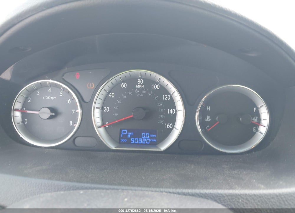 2010 HYUNDAI SONATA VIN: 5NPET4AC8AH606440