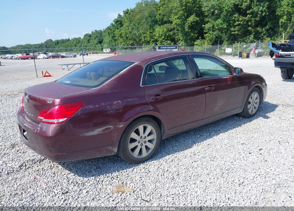 2007 TOYOTA AVALON VIN: 4T1BK36B37U212175