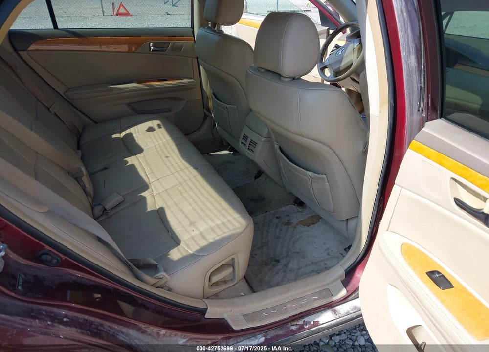 2007 TOYOTA AVALON VIN: 4T1BK36B37U212175