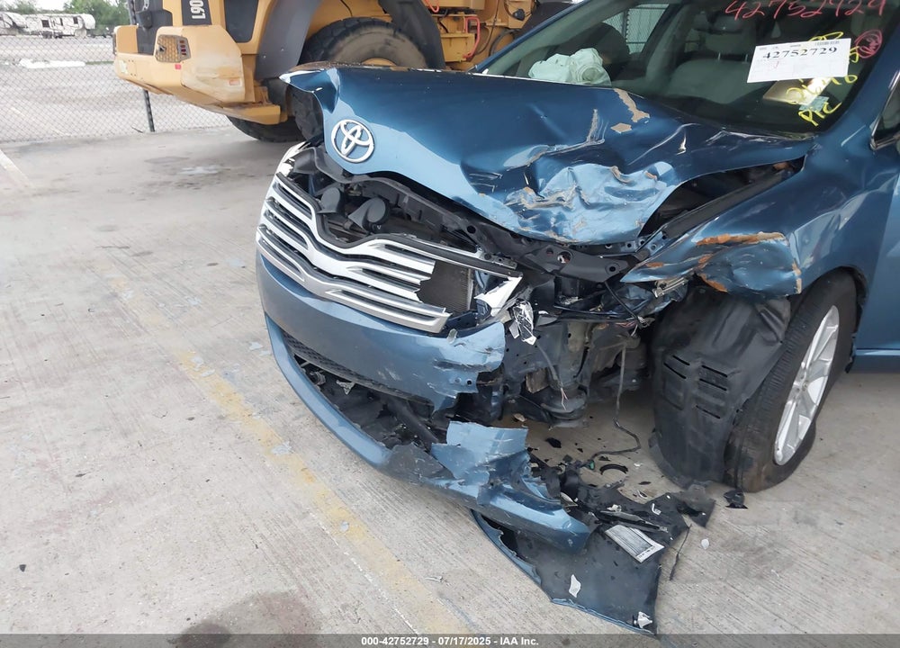 2011 TOYOTA VENZA VIN: 4T3ZA3BB9BU052648