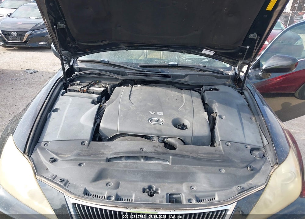 2006 LEXUS IS 250 VIN: JTHBK262165025734