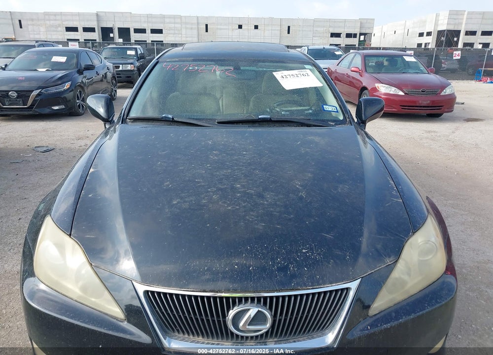 2006 LEXUS IS 250 VIN: JTHBK262165025734