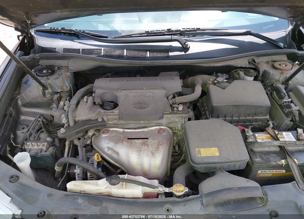 2012 TOYOTA CAMRY VIN: 4T4BF1FK7CR176905