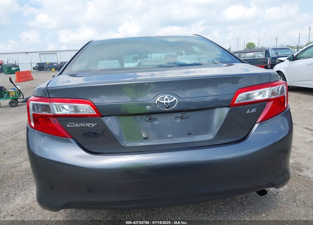 2012 TOYOTA CAMRY VIN: 4T4BF1FK7CR176905