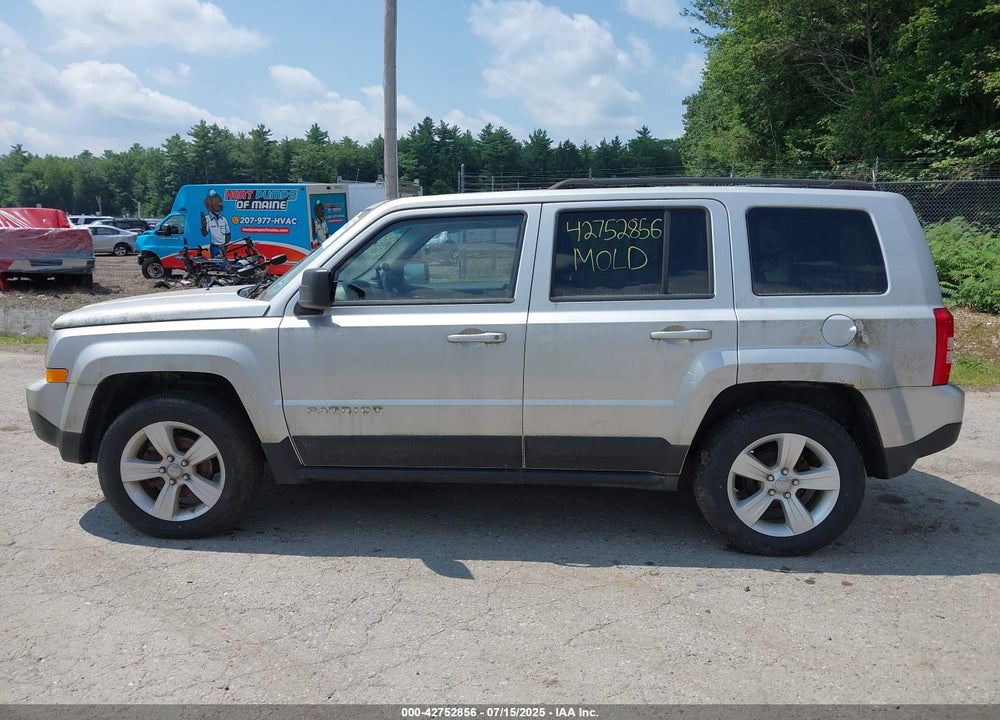2012 JEEP PATRIOT VIN: 1C4NJRBB3CD568777