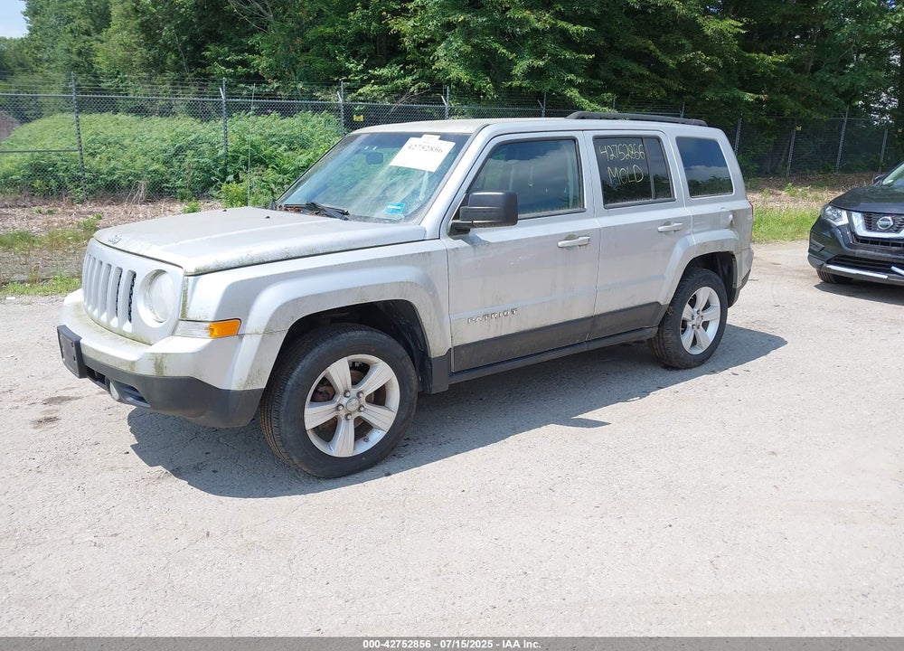 2012 JEEP PATRIOT VIN: 1C4NJRBB3CD568777