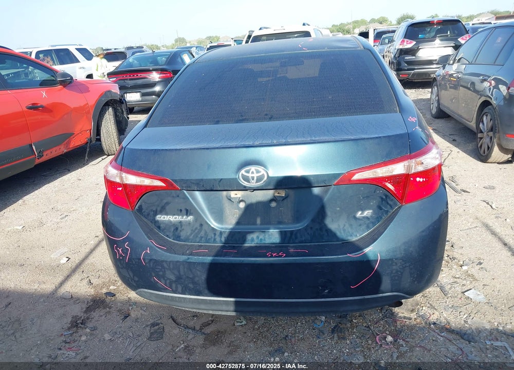 2017 TOYOTA COROLLA VIN: 5YFBURHE5HP650266