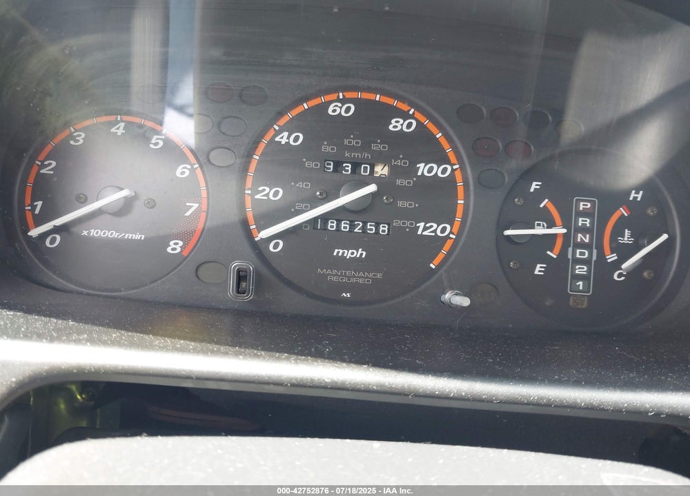 1999 HONDA CR-V EX VIN: JHLRD1866XC045899