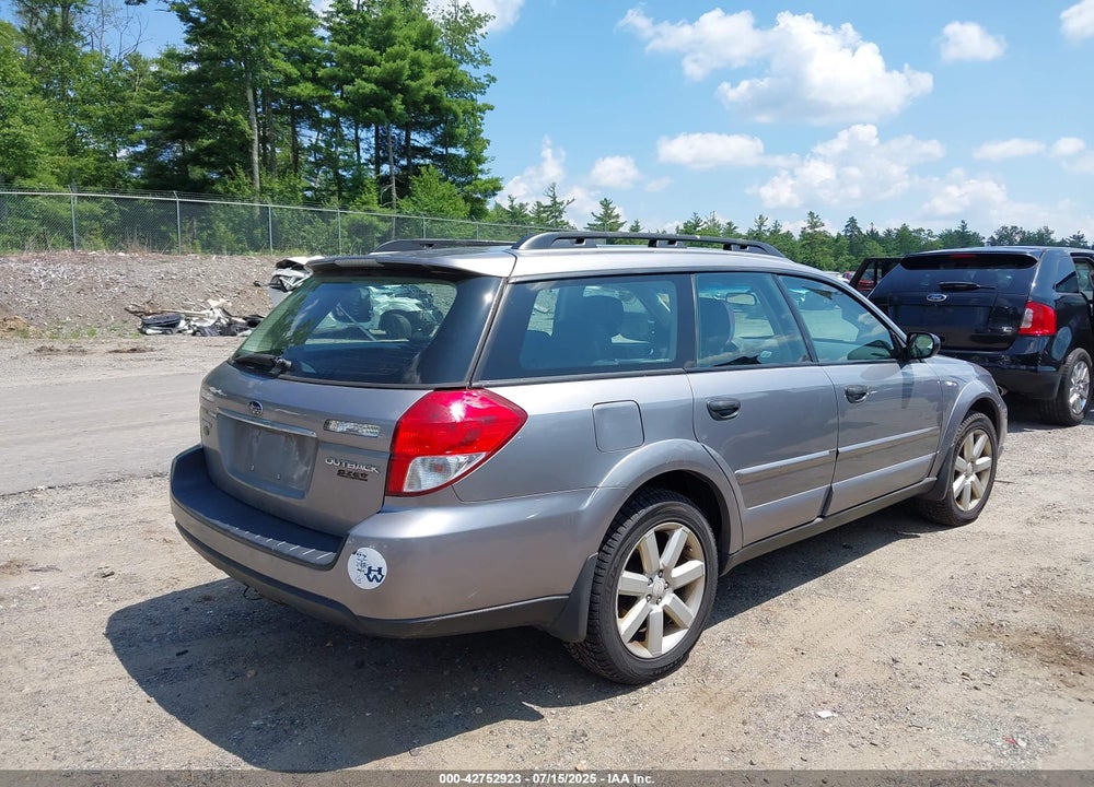 2008 SUBARU OUTBACK VIN: 4S4BP61C587345426