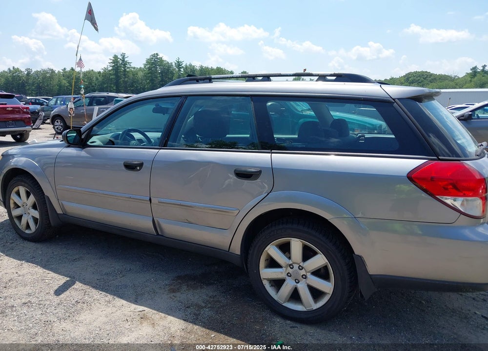 2008 SUBARU OUTBACK VIN: 4S4BP61C587345426