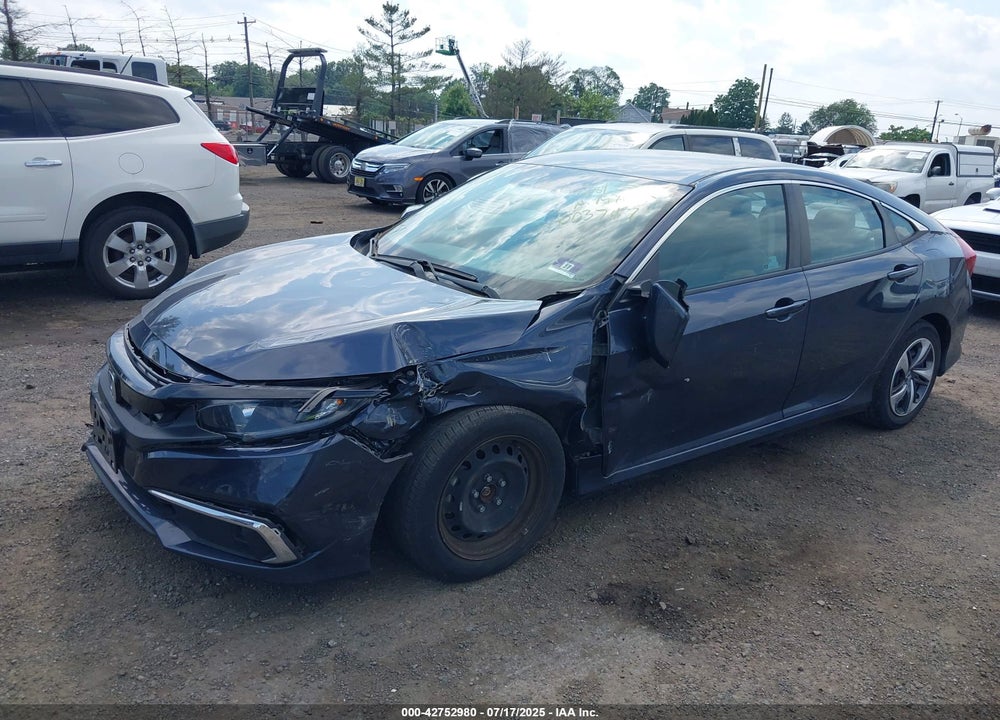 2019 HONDA CIVIC LX VIN: 2HGFC2F69KH603747