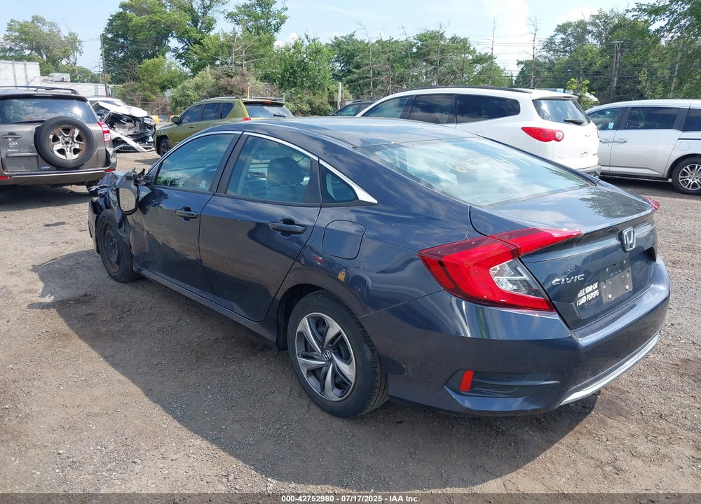 2019 HONDA CIVIC LX VIN: 2HGFC2F69KH603747