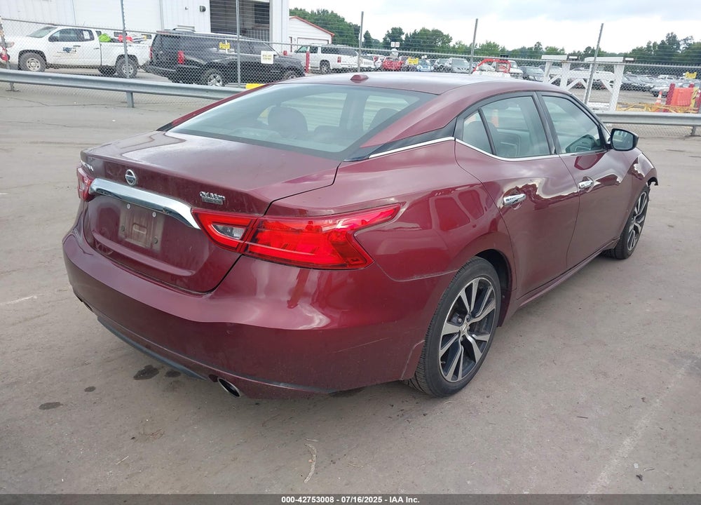 2017 NISSAN MAXIMA VIN: 1N4AA6APXHC456670