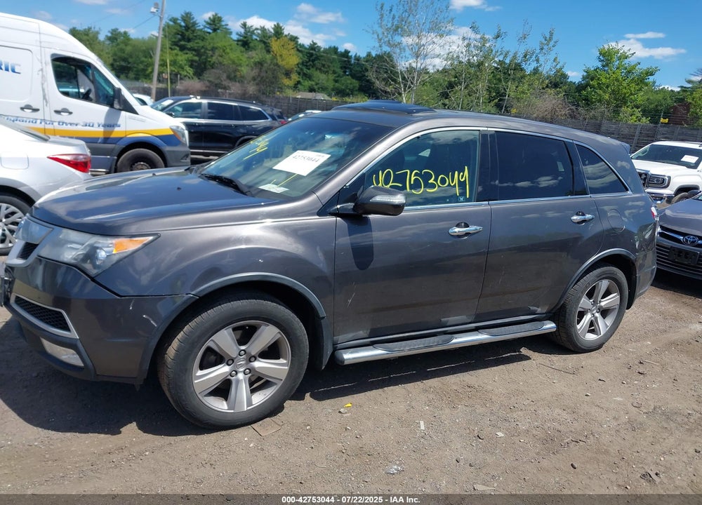 2011 ACURA MDX VIN: 2HNYD2H60BH548729