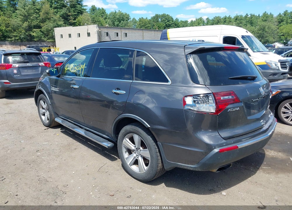 2011 ACURA MDX VIN: 2HNYD2H60BH548729
