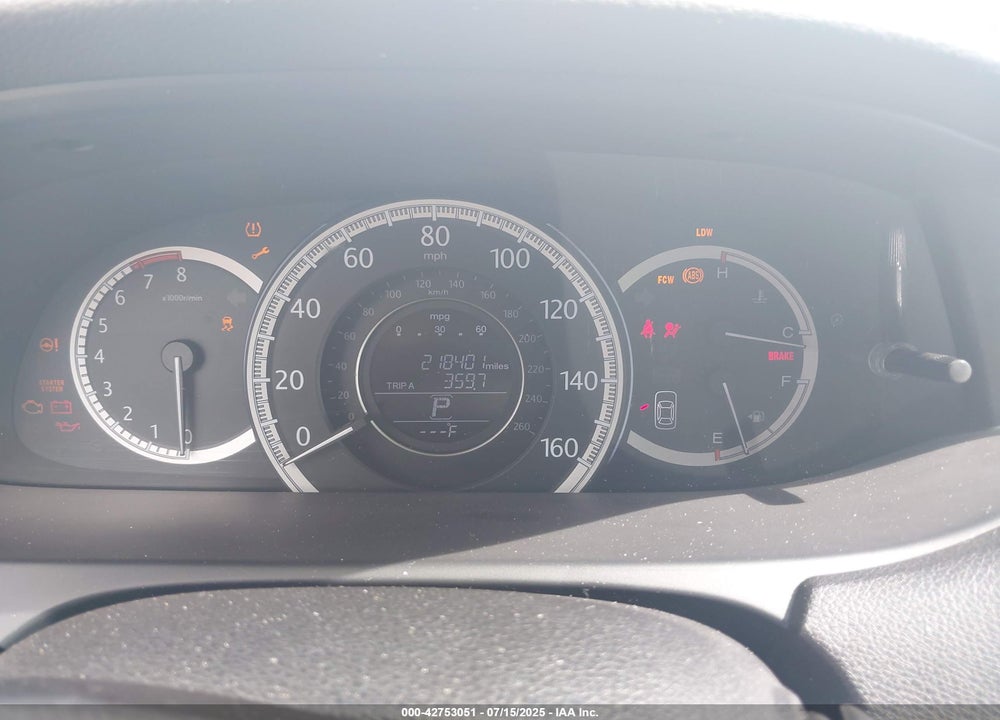 2013 HONDA ACCORD VIN: 1HGCR2F89DA231105