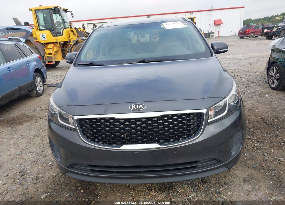 2016 KIA SEDONA LX VIN: KNDMB5C13G6204425