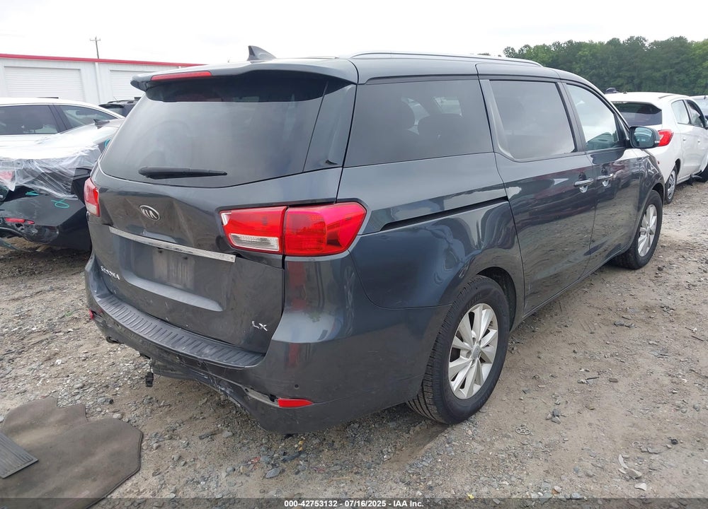 2016 KIA SEDONA LX VIN: KNDMB5C13G6204425