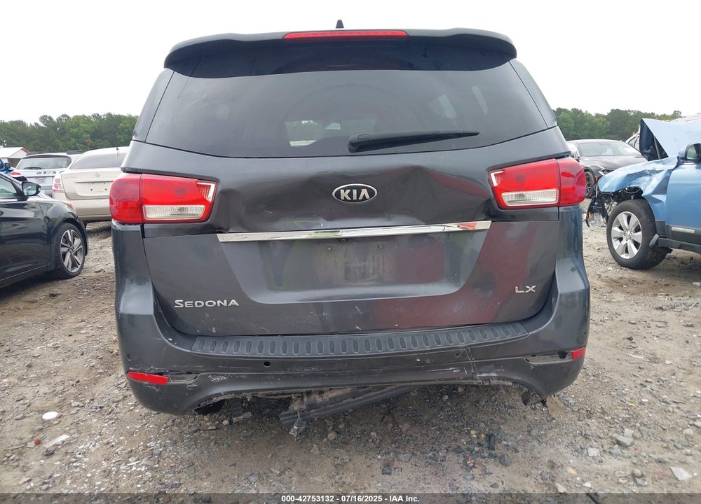2016 KIA SEDONA LX VIN: KNDMB5C13G6204425